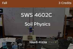 SWS 4602C Nkedi-Kizza Fall 3 credits