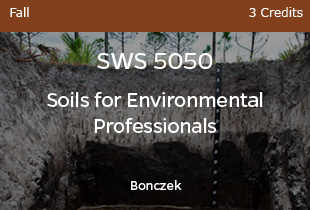 SWS5050 Bonczek Fall 3 credits