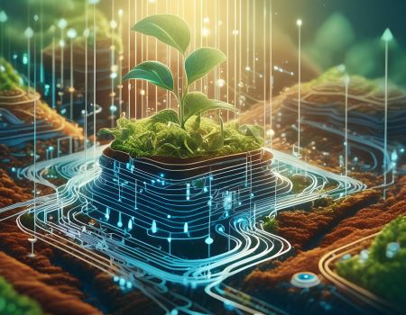 an image depicting artificial intelligence modeling in soil and ecosystem sciences