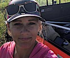 Shanna out in the field